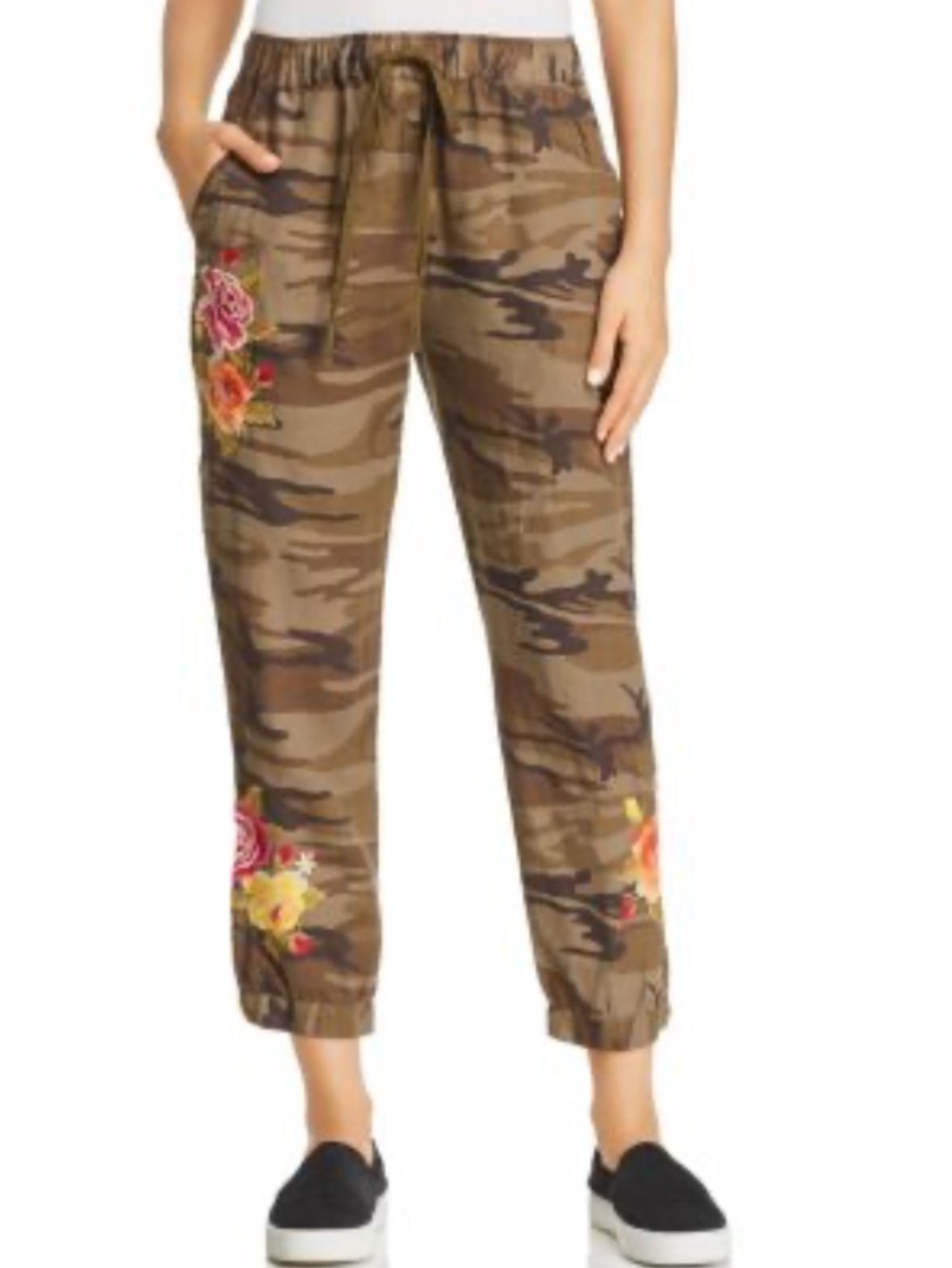 Johnny Was Vella Jogger Pants - Camo Floral - XXL